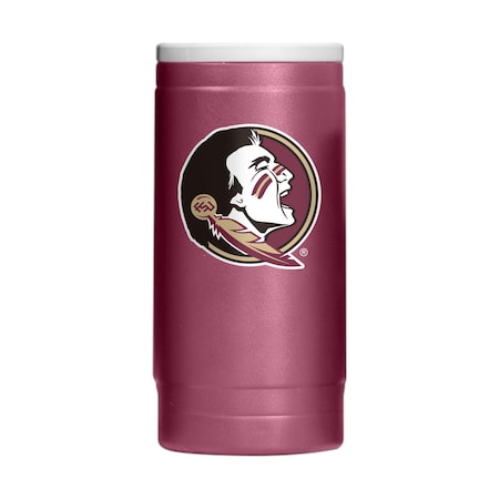 Logo Brands FL State Flipside Powder Coat Slim Can Coolie 136-S12PC-34